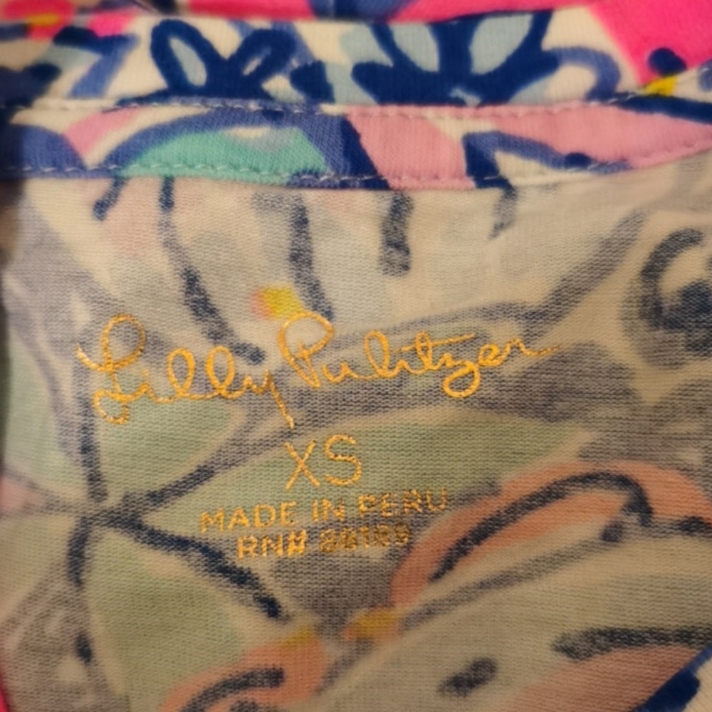 NWT Lilly Pulitzer Finn Top XS,M, XL - Picture 11 of 15